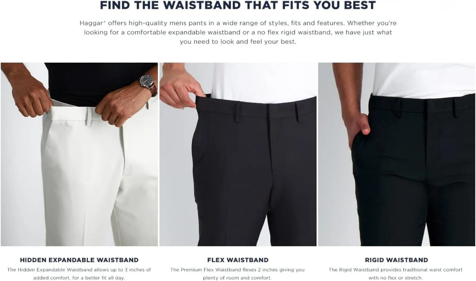 Haggar Men's Cool 18 Pro Slim Fit Flat Front Casual Pant 51050250174