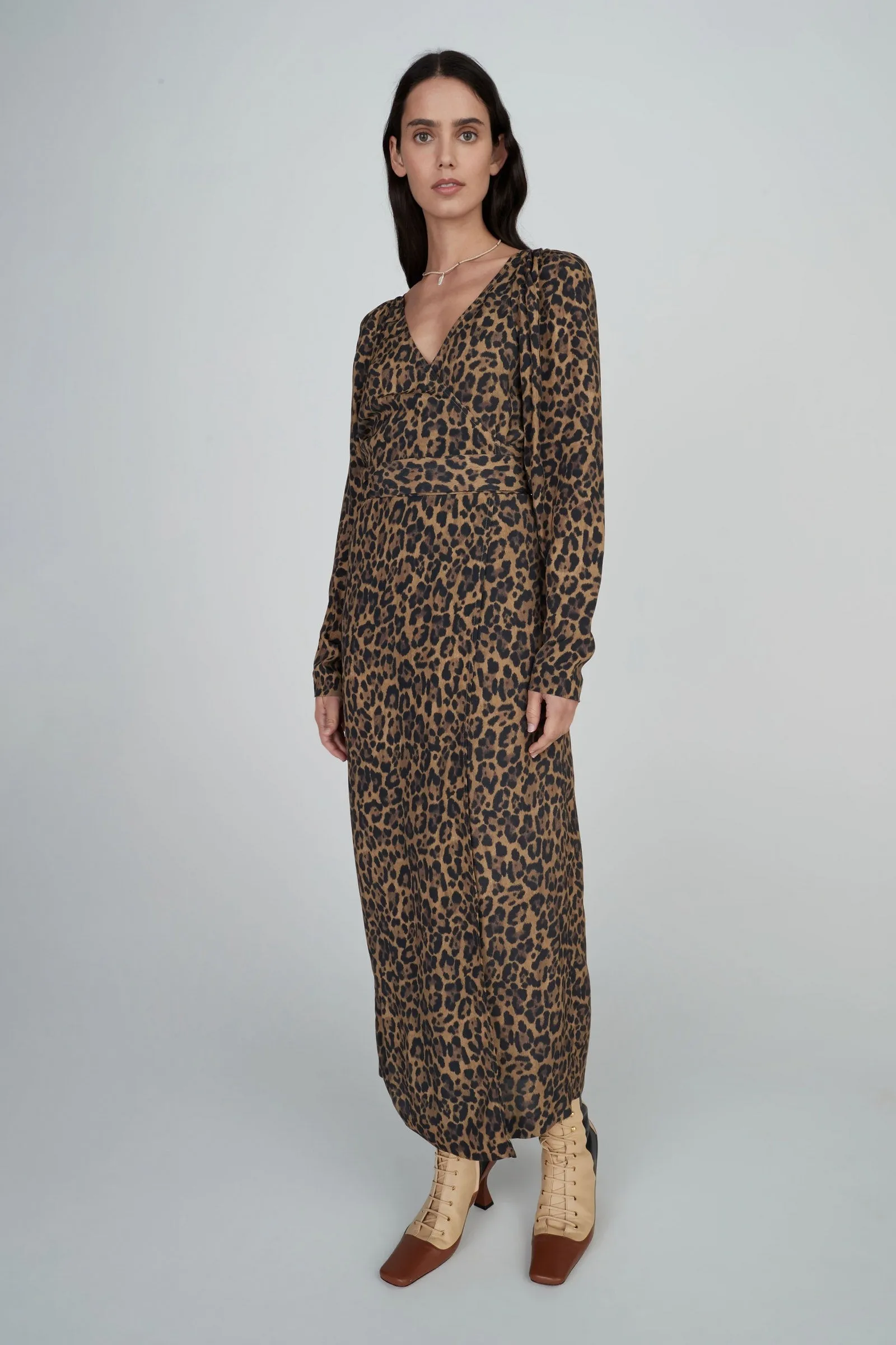 Hansen & Gretel Edith Dress Leopard