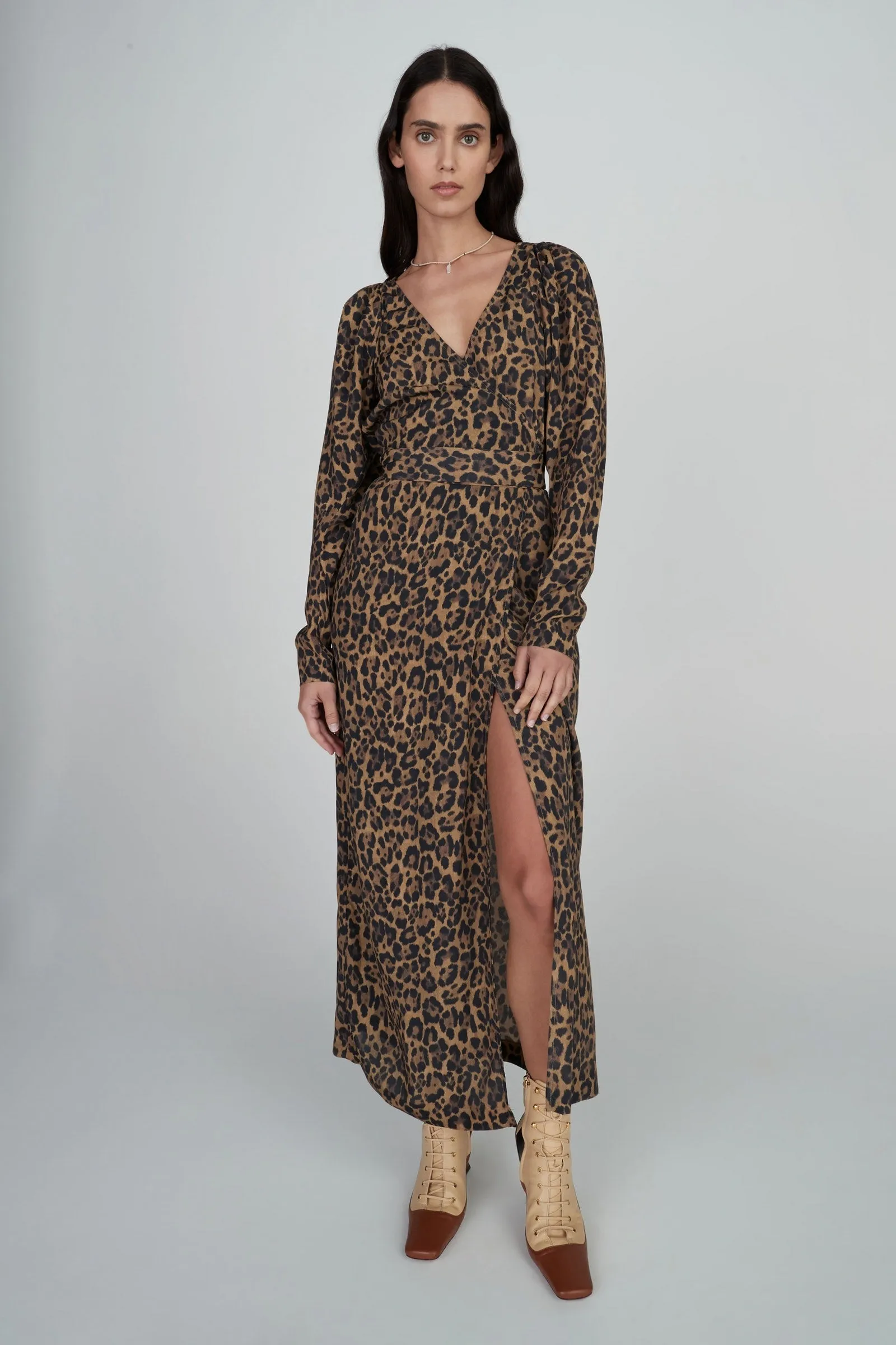 Hansen & Gretel Edith Dress Leopard