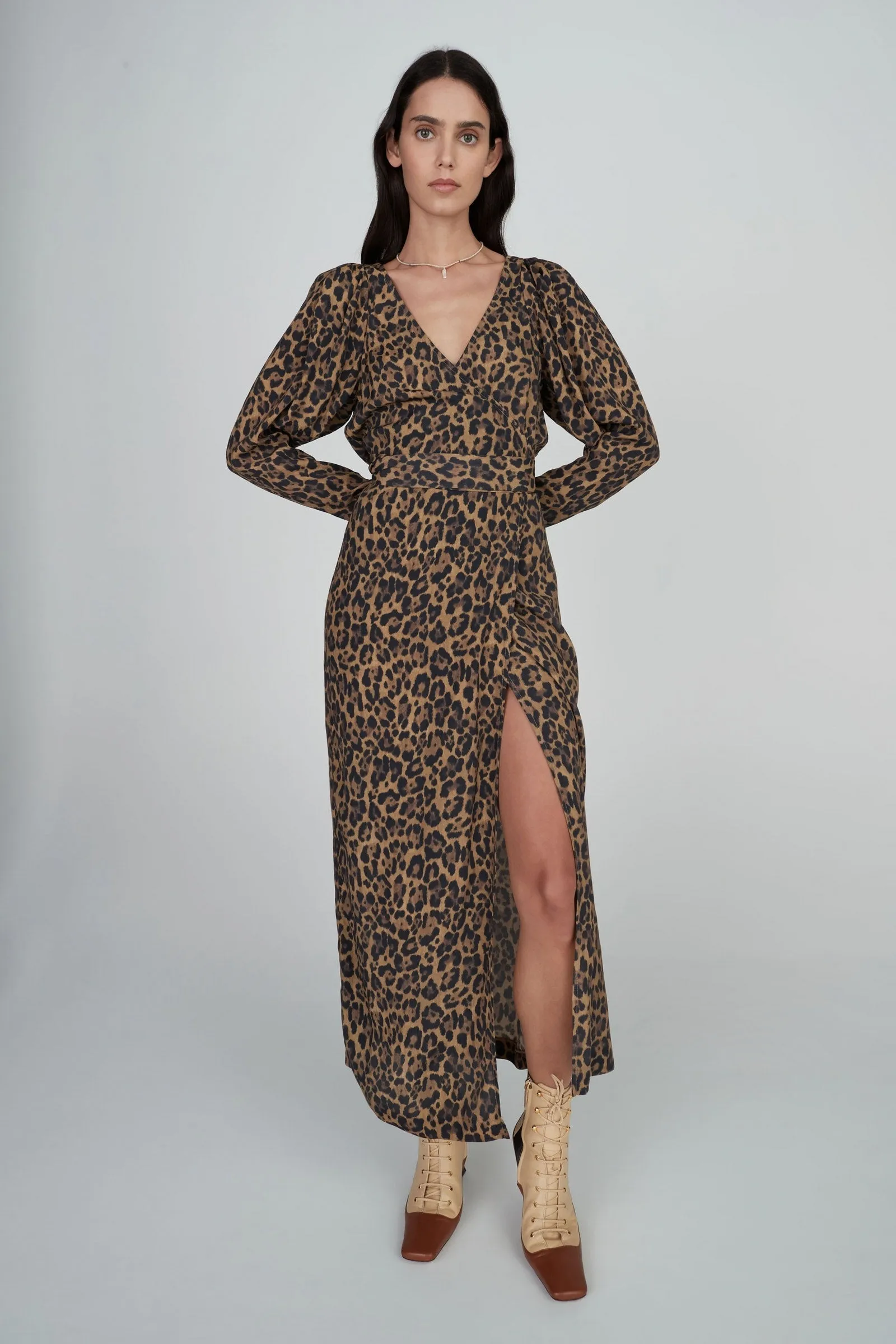 Hansen & Gretel Edith Dress Leopard