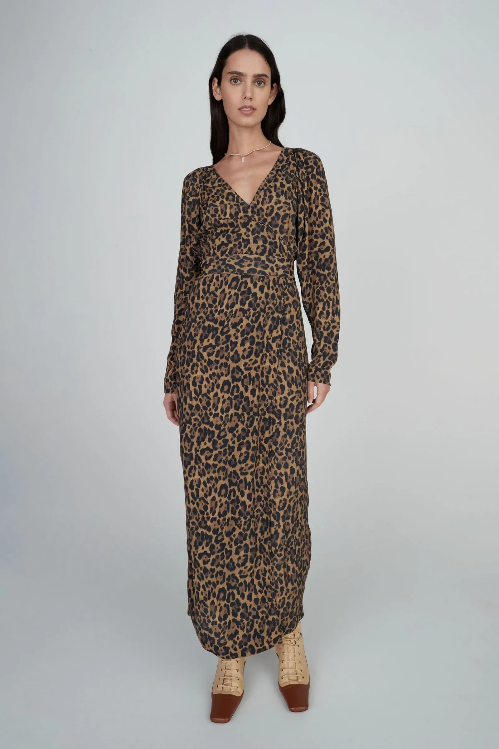 Hansen & Gretel Edith Dress Leopard