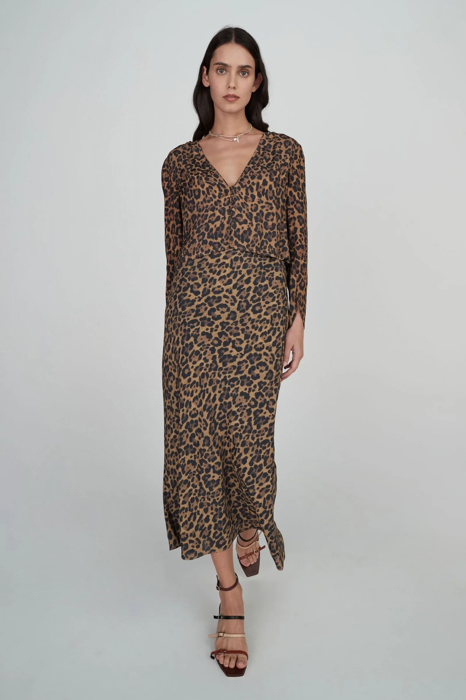Hansen & Gretel Edith Dress Leopard