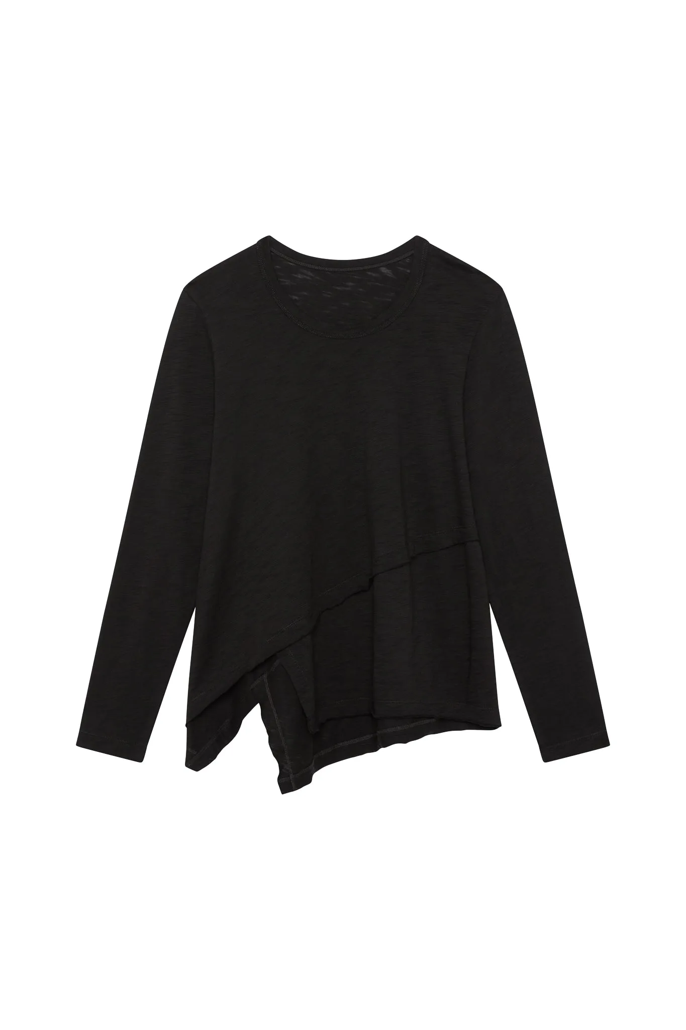 Inner Glow Asymmetric Long Sleeve Top