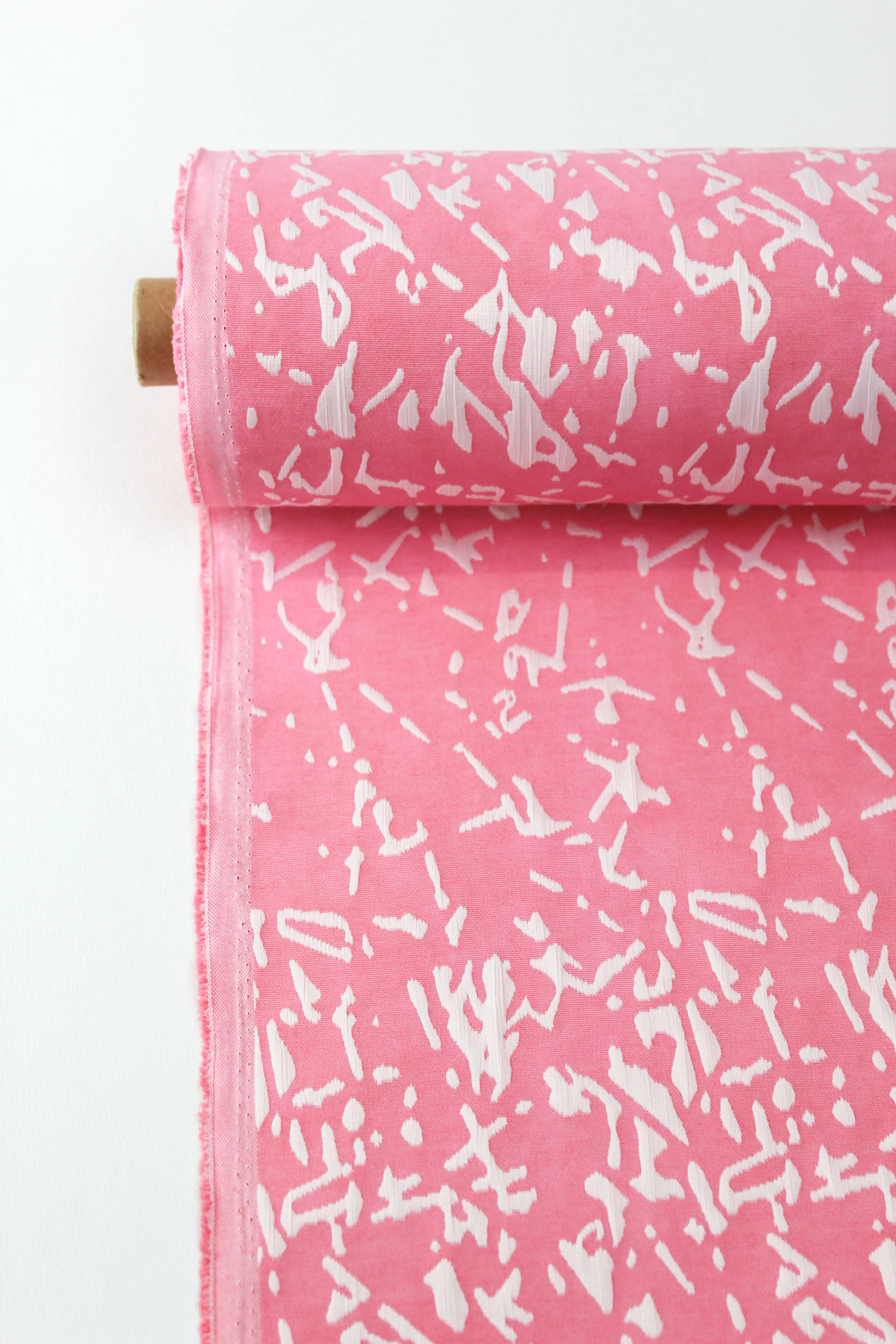 Kendra - Stretch Jacquard | Bubblegum