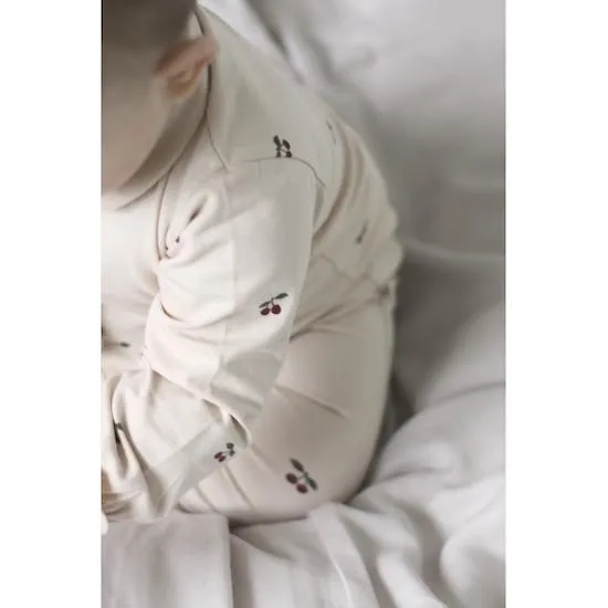 Konges Slojd Onesie with collar in Cherry / Blush