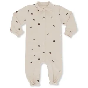 Konges Slojd Onesie with collar in Cherry / Blush