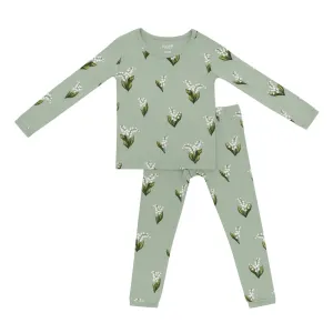 Kyte Baby Long Sleeve Pajama Set - Thyme Lily