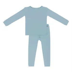 Kyte Baby Long Sleeve Toddler Pajamas - Dusty Blue