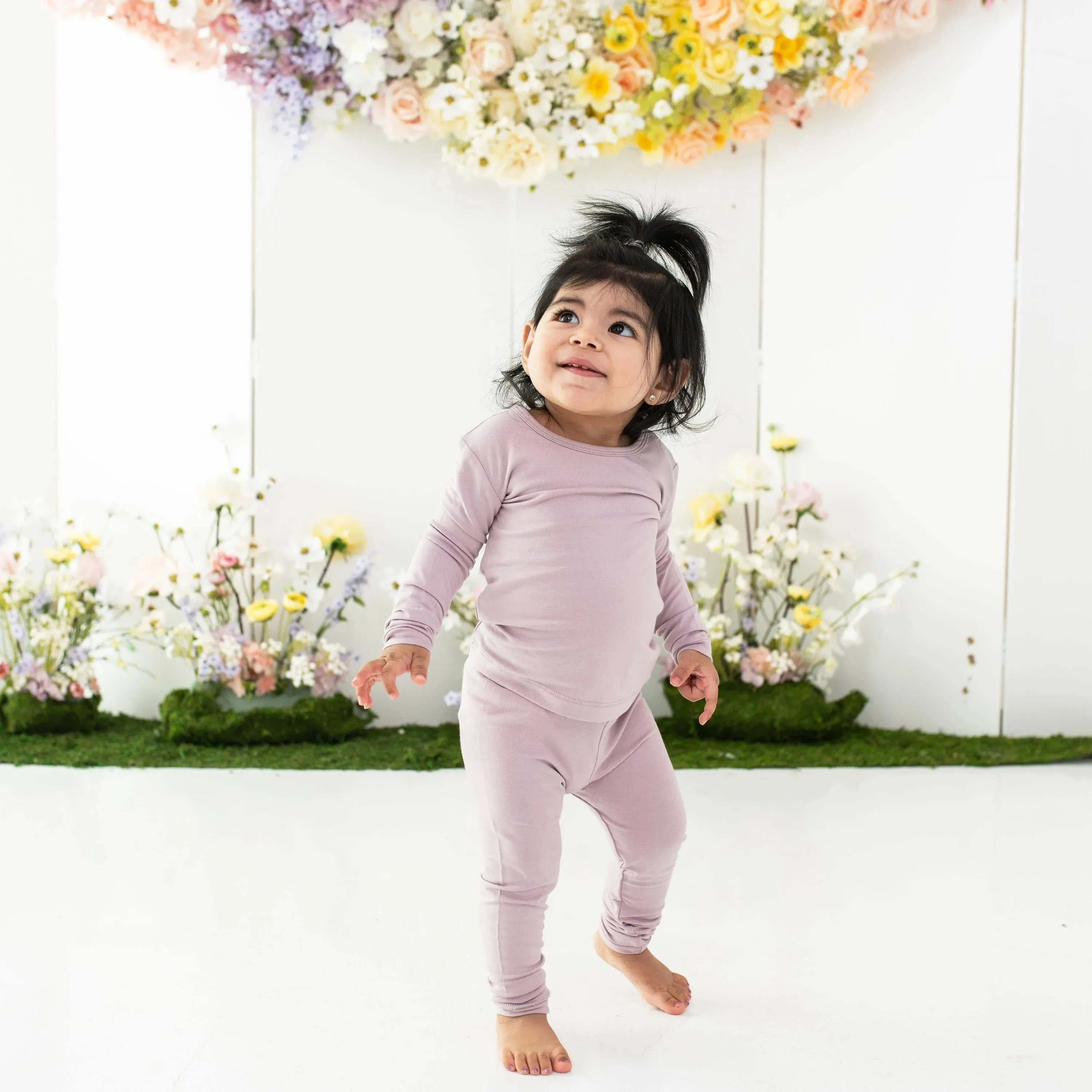 Kyte Baby Long Sleeve Toddler Pajamas - Wisteria