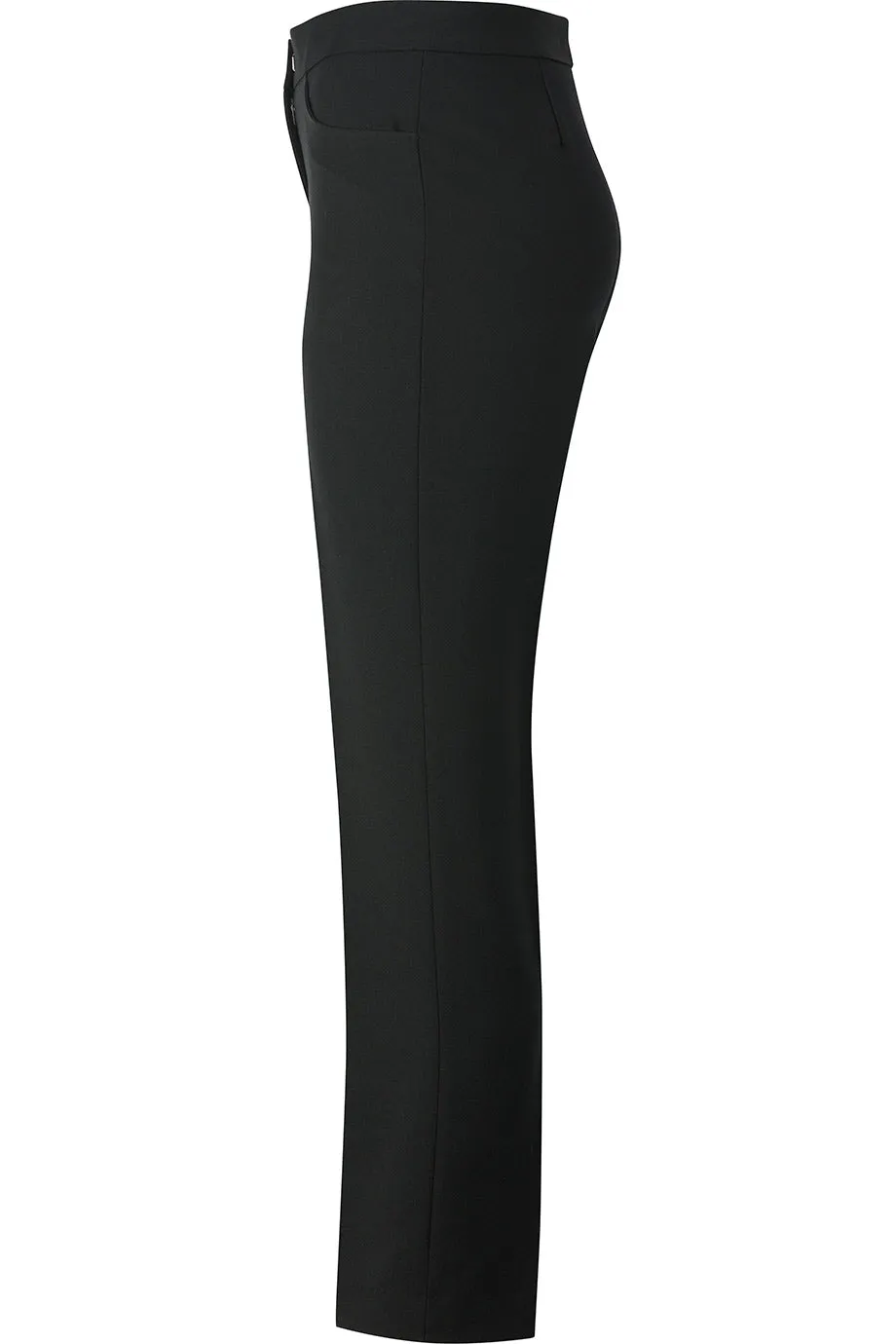 Ladies' Synergy Dress Pant (No Belt Loops) - Black
