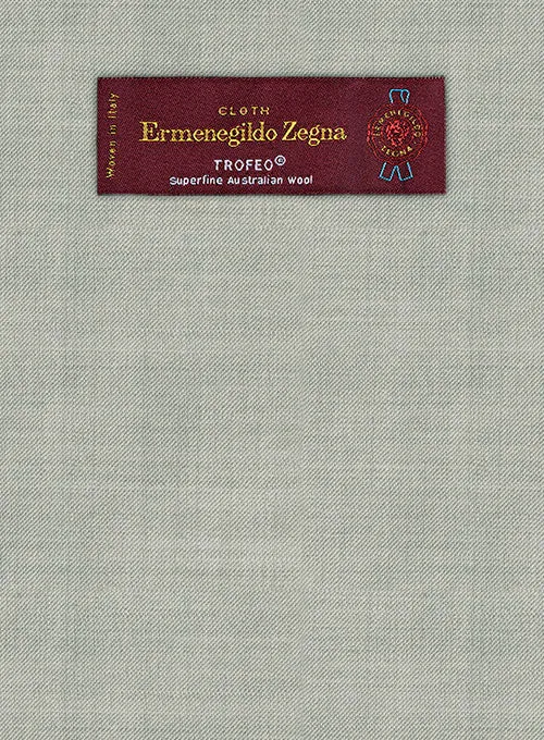 Lanificio Zegna Trofeo Light Gray Wool Pants