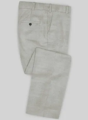 Lanificio Zegna Trofeo Light Gray Wool Pants