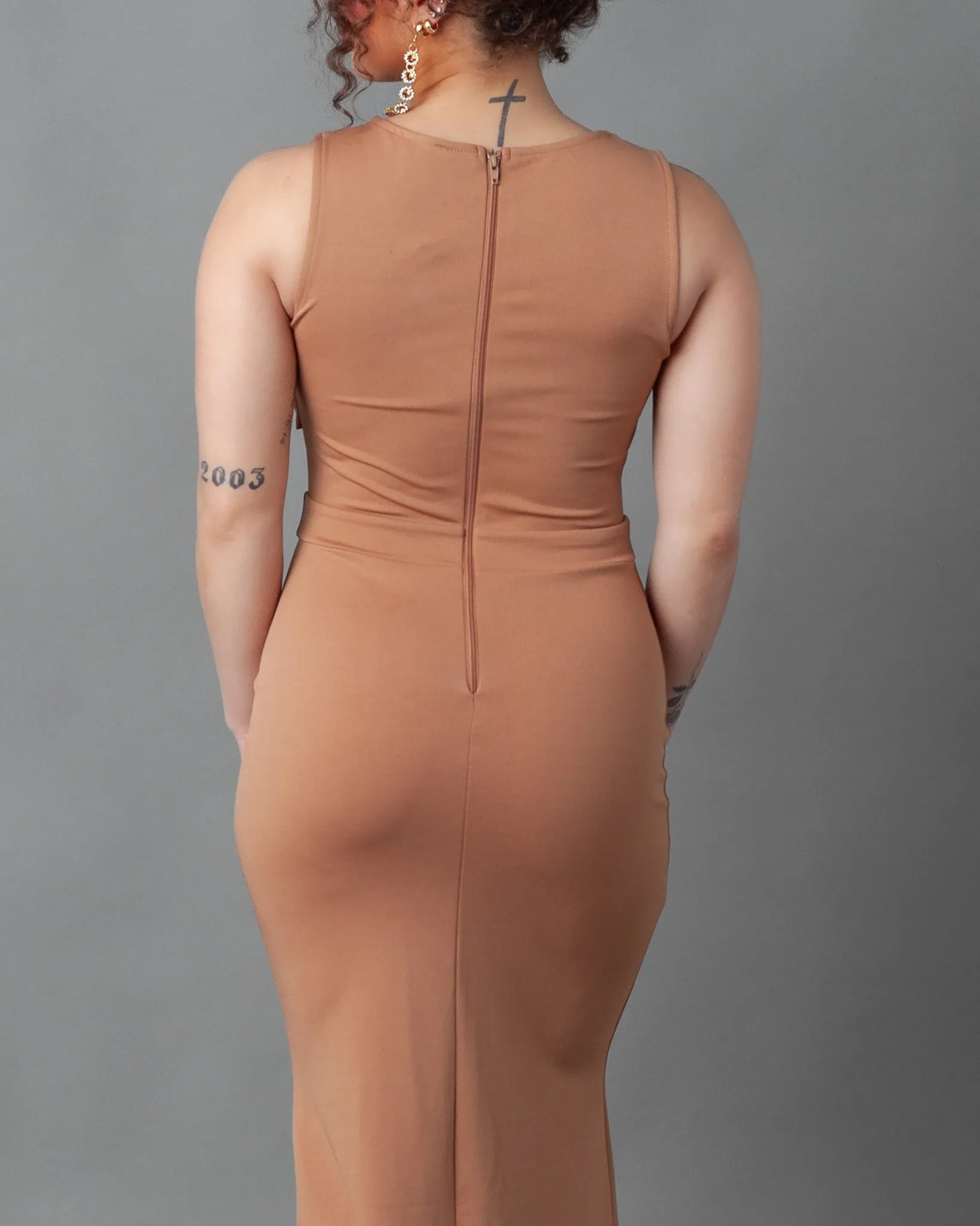 Lemgo Sleeveless Wrap Maxi Dress