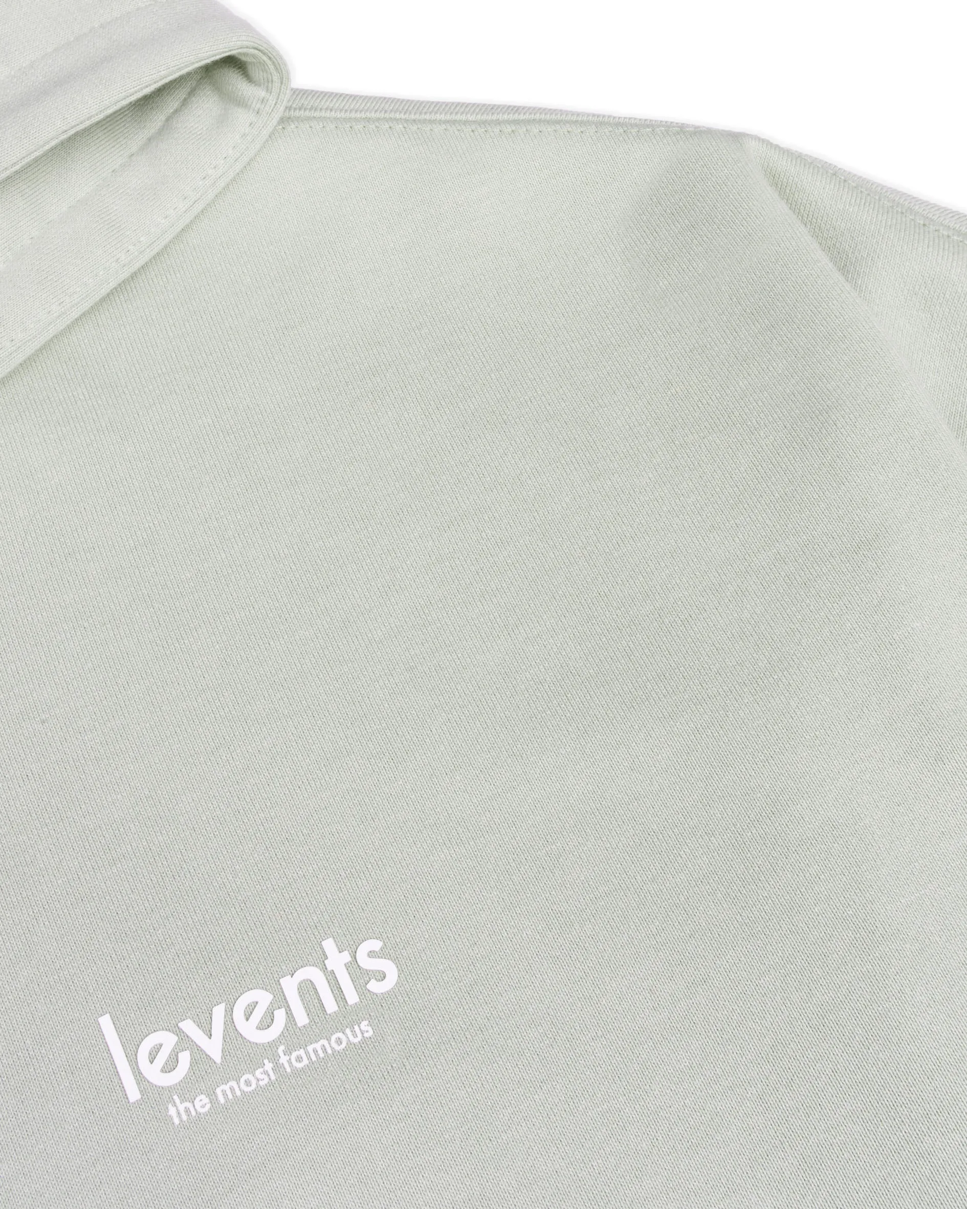 Levents® Mini Logo Zipper Hoodie/ Olive Green
