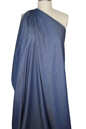 Light Weight Iridescent Denim - Medium Wash