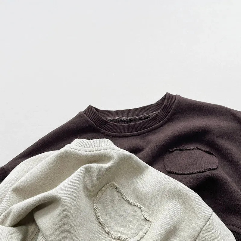 Long-Sleeved Casual Sweatshirt