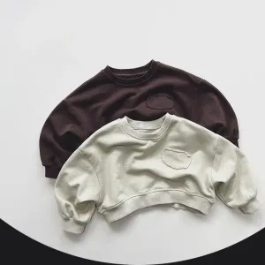 Long-Sleeved Casual Sweatshirt