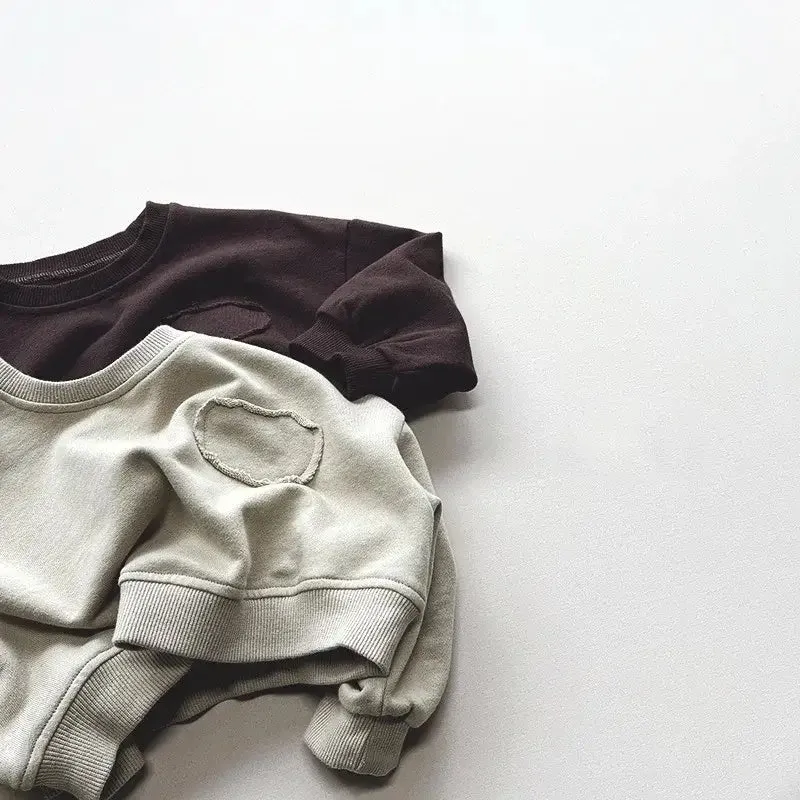 Long-Sleeved Casual Sweatshirt