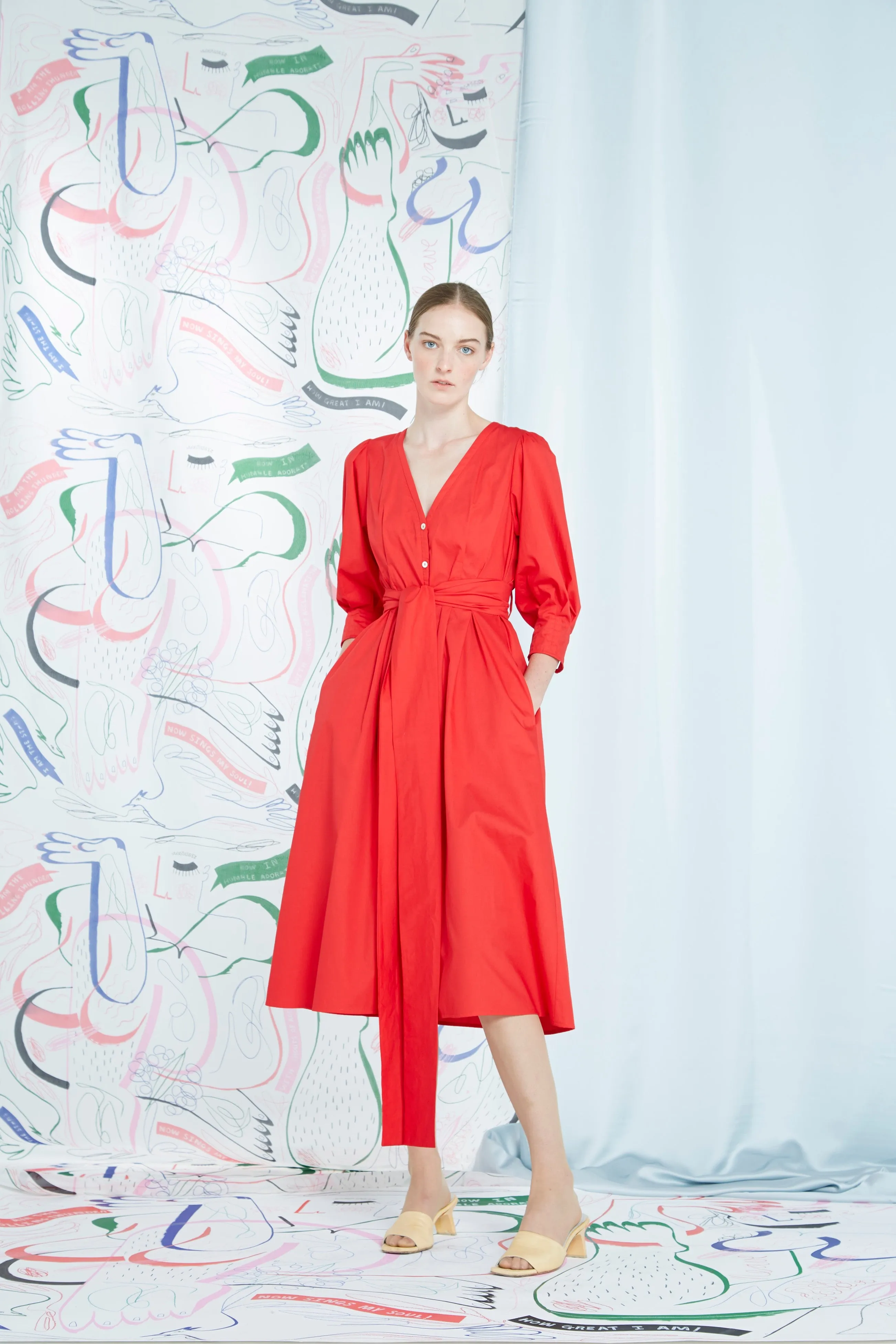 Lular Dress, red