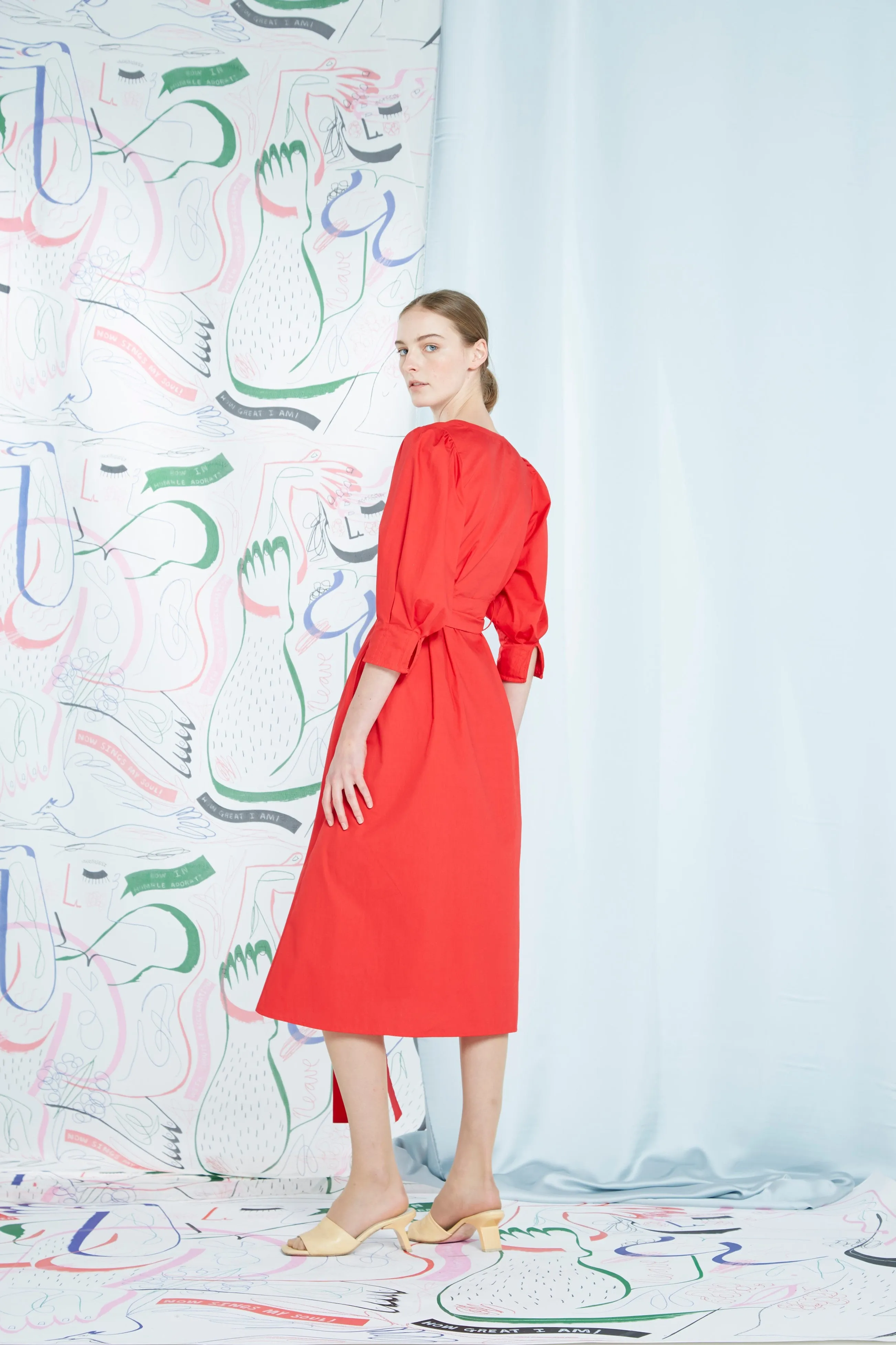 Lular Dress, red