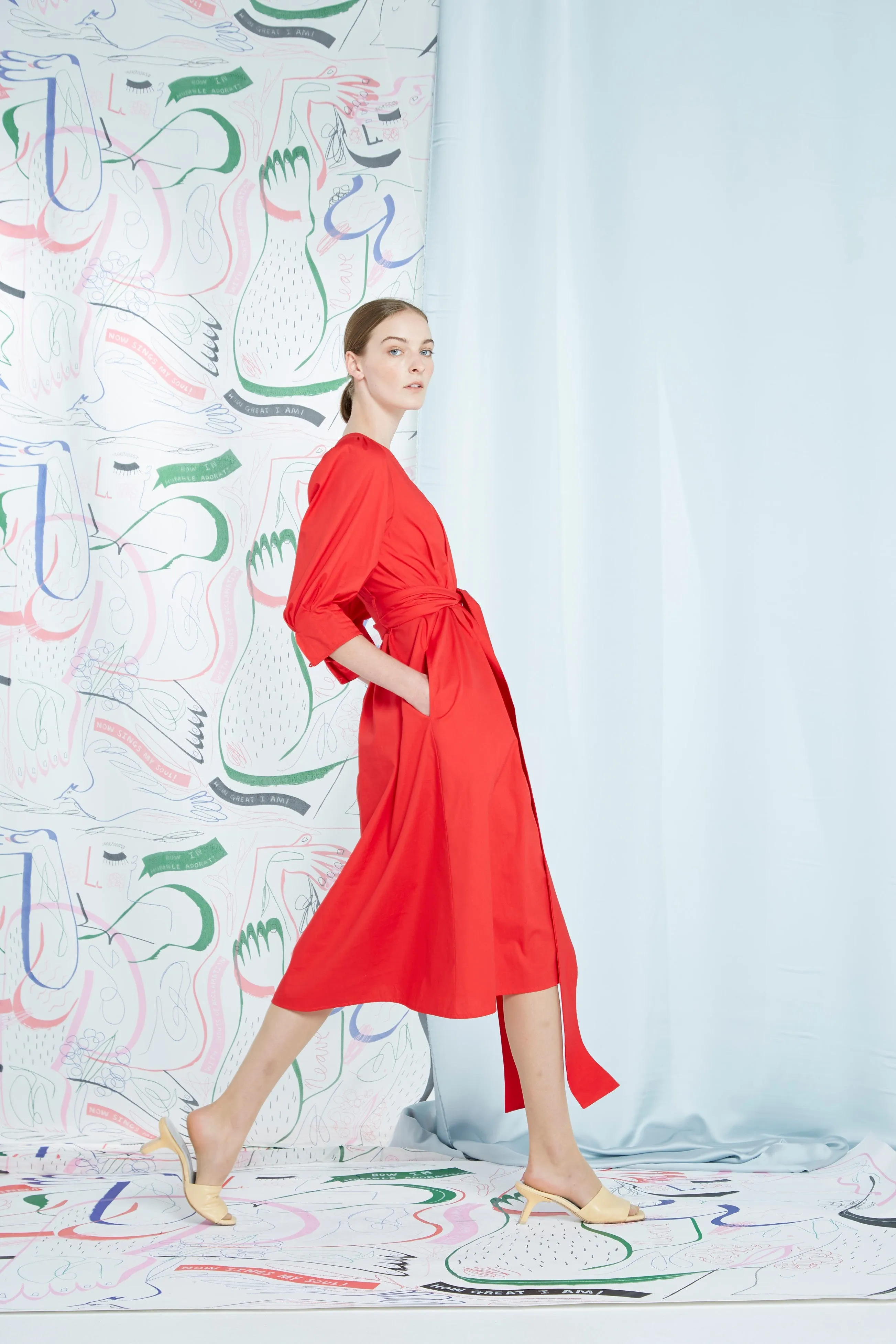 Lular Dress, red