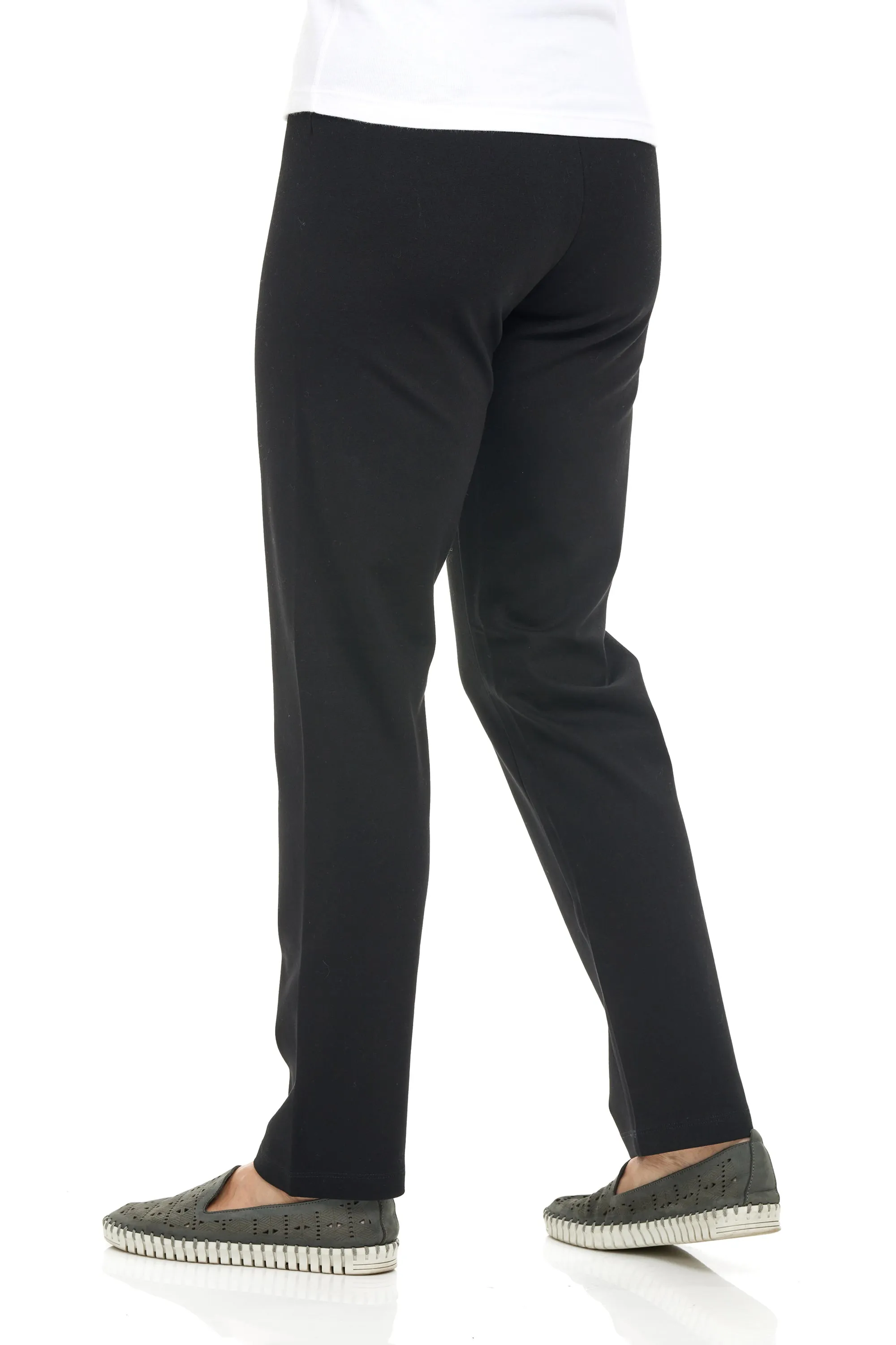 Luxe Ponte Straight Pant