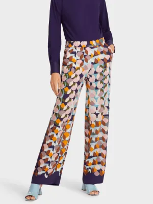 Marc Cain Collections Retro Silky Trousers UC 81.13 W02 COL 749