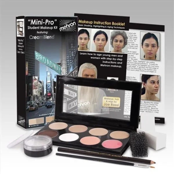 Mehron Mini-Pro Theatrical Makeup Kit for Students