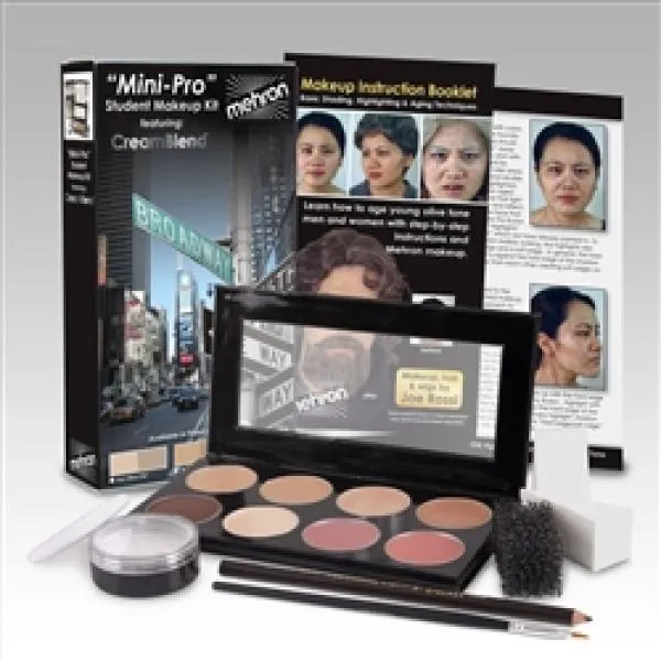 Mehron Mini-Pro Theatrical Makeup Kit for Students