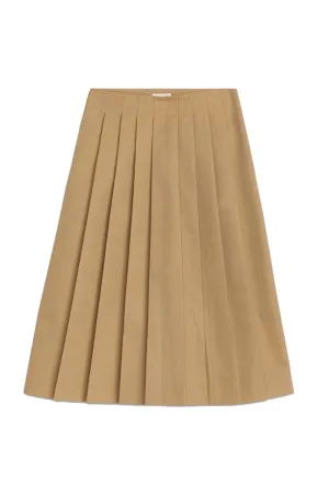 Midi Pleated Skirt
