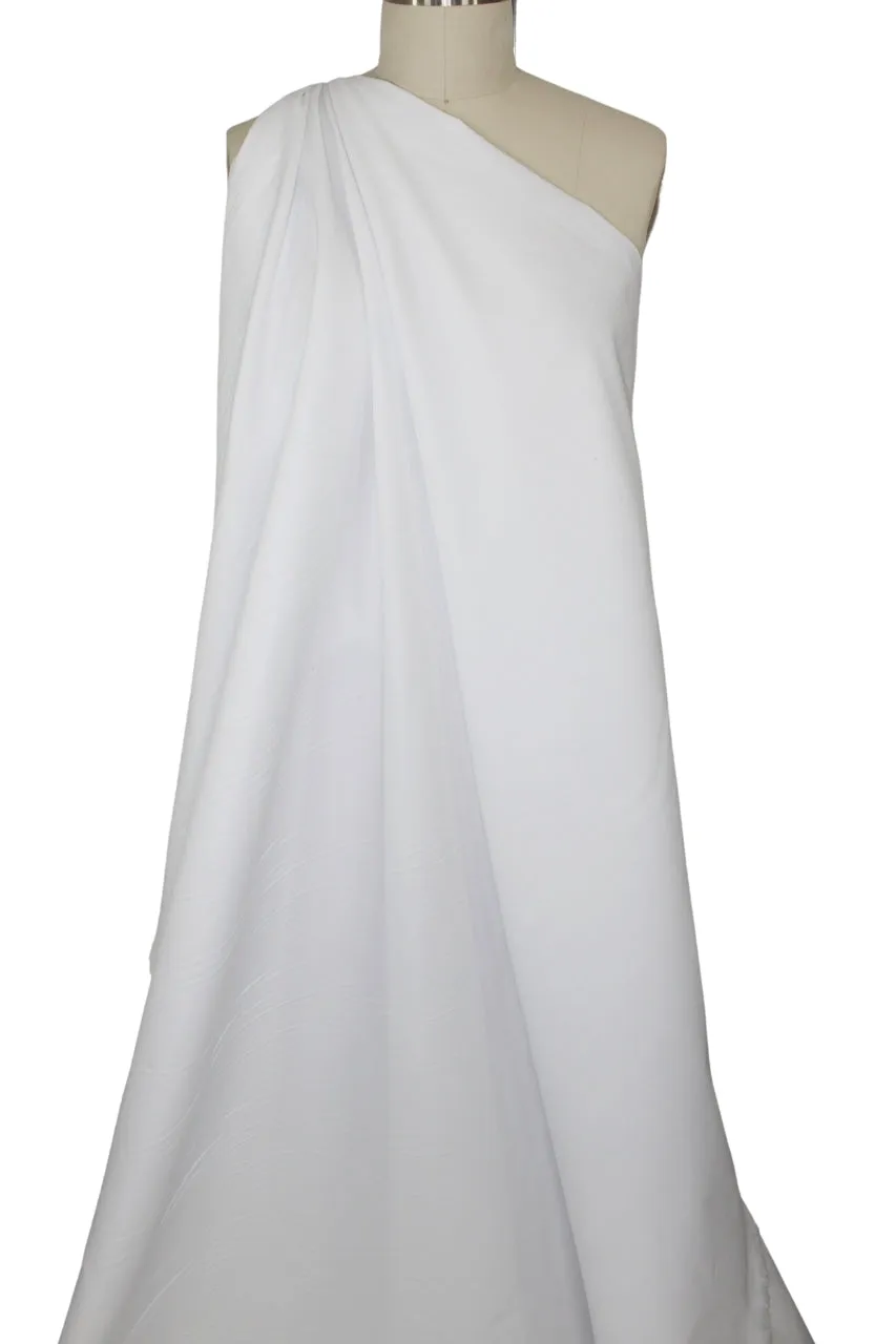 Millennium Rayon Stretch Twill - White