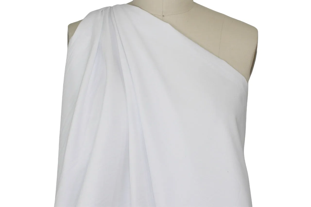 Millennium Rayon Stretch Twill - White