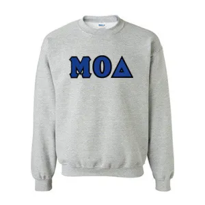 Mu Omicron Delta Standards Crewneck Sweatshirt - G180 - TWILL