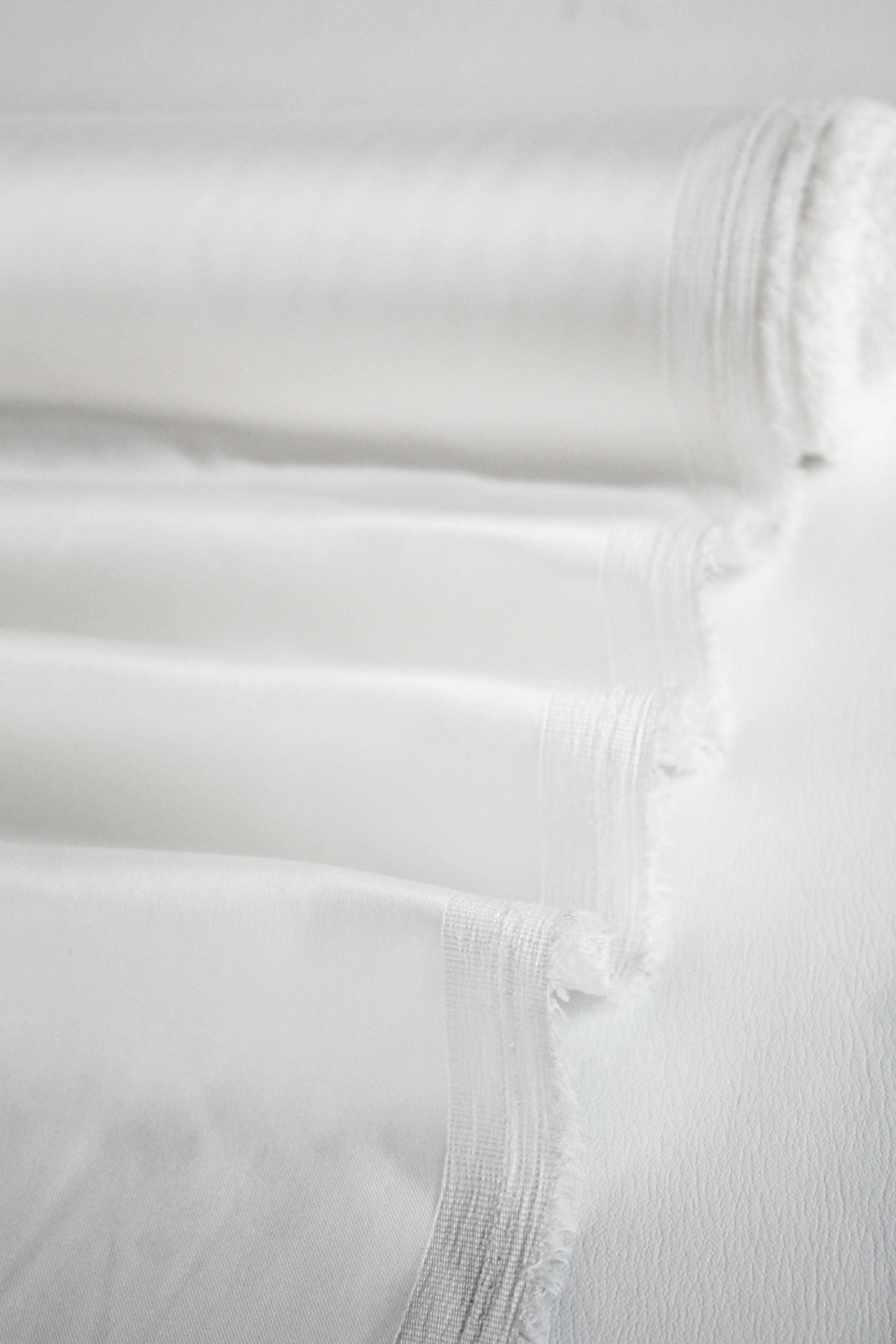 Nadine - Stretch Satin | Pearl #1