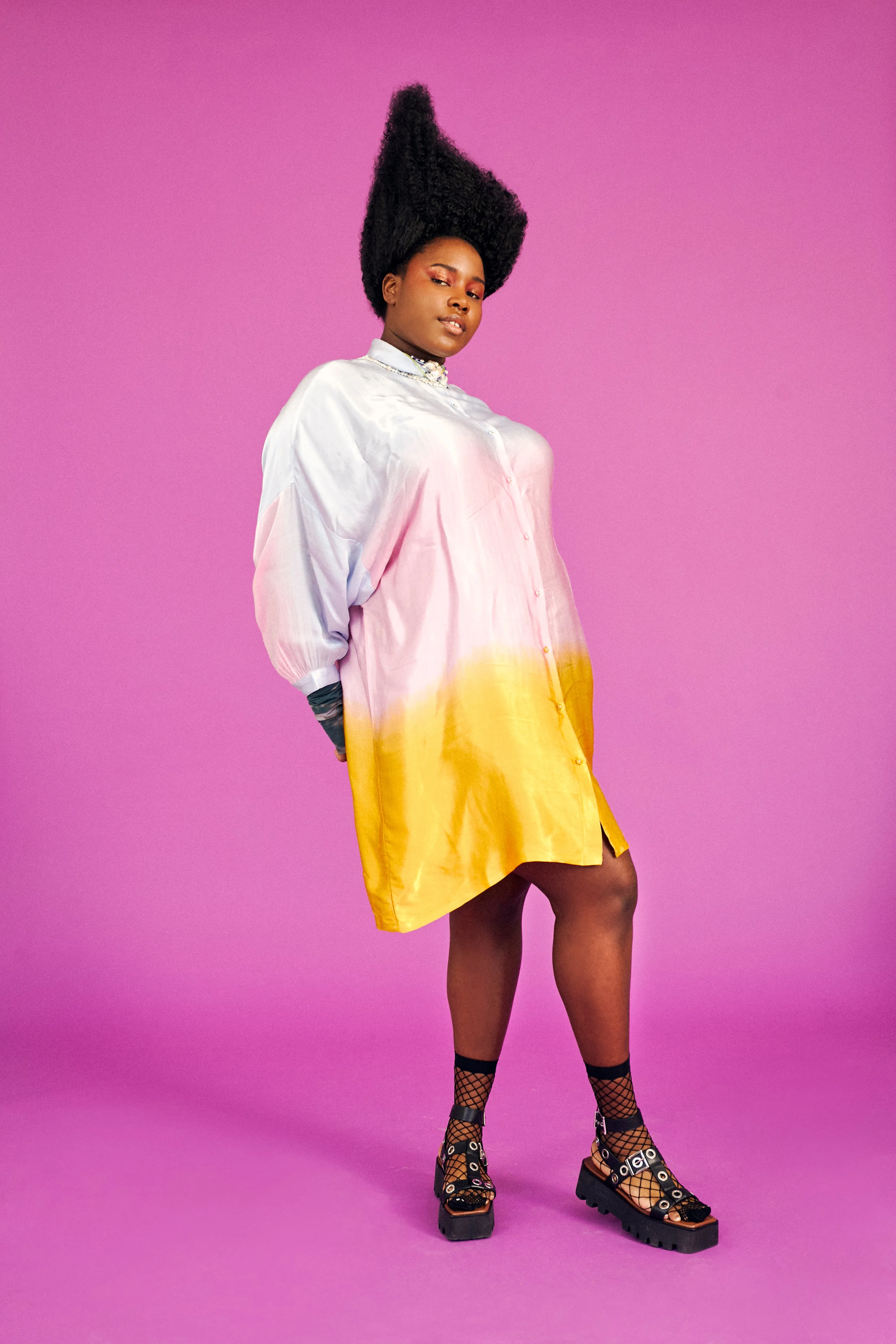 NBNW - Sunsets 4Eva Shirt Dress