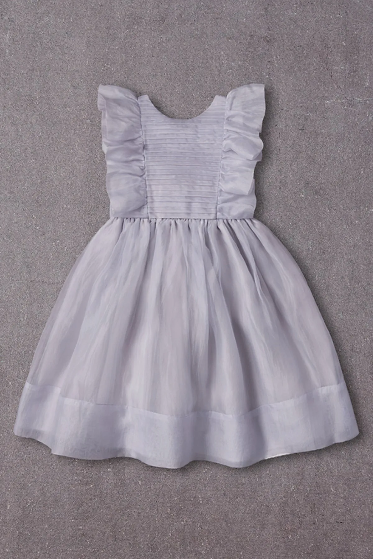 Nellystella Mae Girls Dress - Dove Lilac