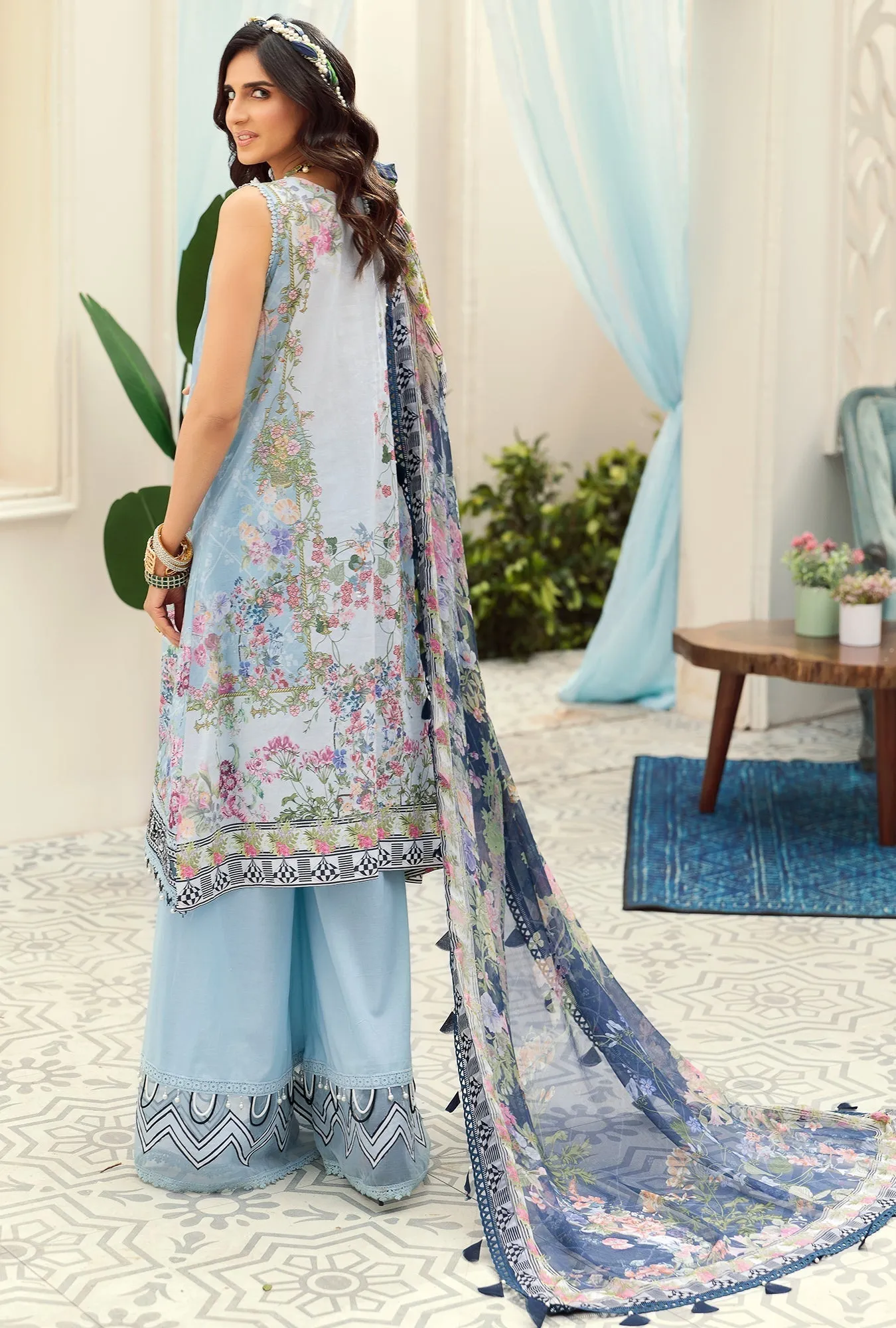 Noor Prints by Saadia Asad Lawn Collection 2022 – D2-B