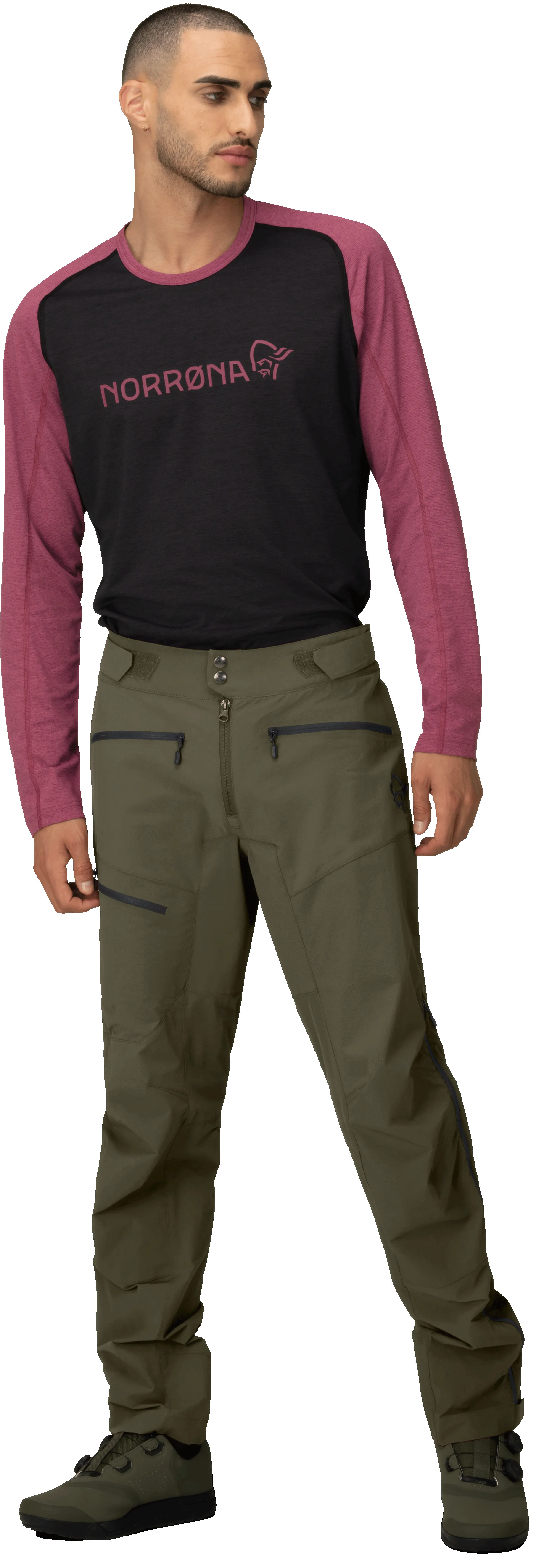 Norrøna Men&#x27;s Fjørå flex1 Pants Olive Night | Buy Norrøna Men&#x27;s Fjørå flex1 Pants Olive Night here | Outnorth
