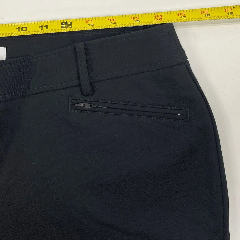 NWT Women's Loft Ann Taylor Black Slacks Dress Pants - Size 12