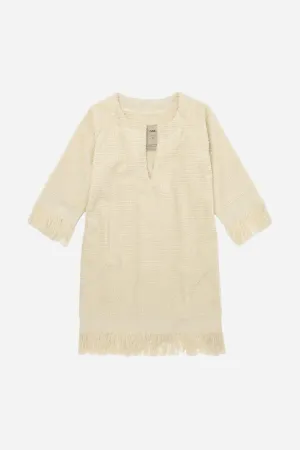 OAS Ecru Odilia Terry Dress