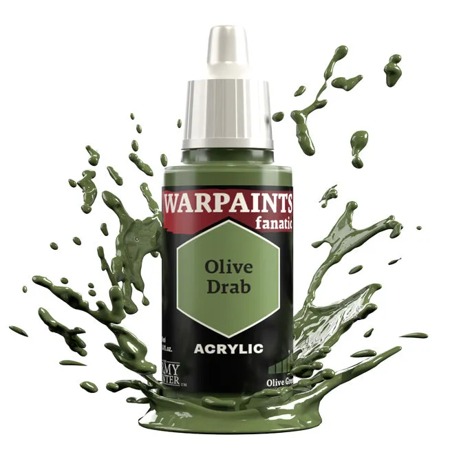 Olive Drab Warpaints Fanatic 18ml - The Army Painter