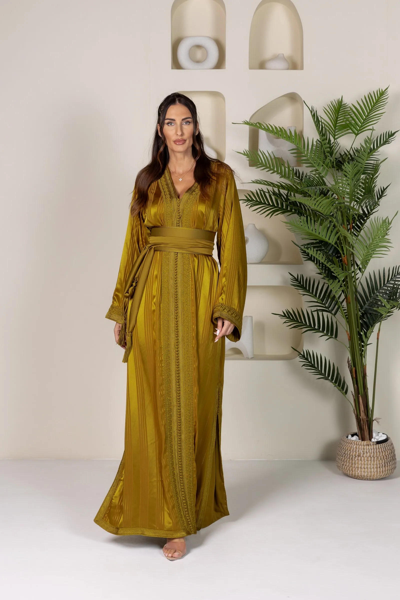 OLIVE OASIS MOROCCAN KAFTAN