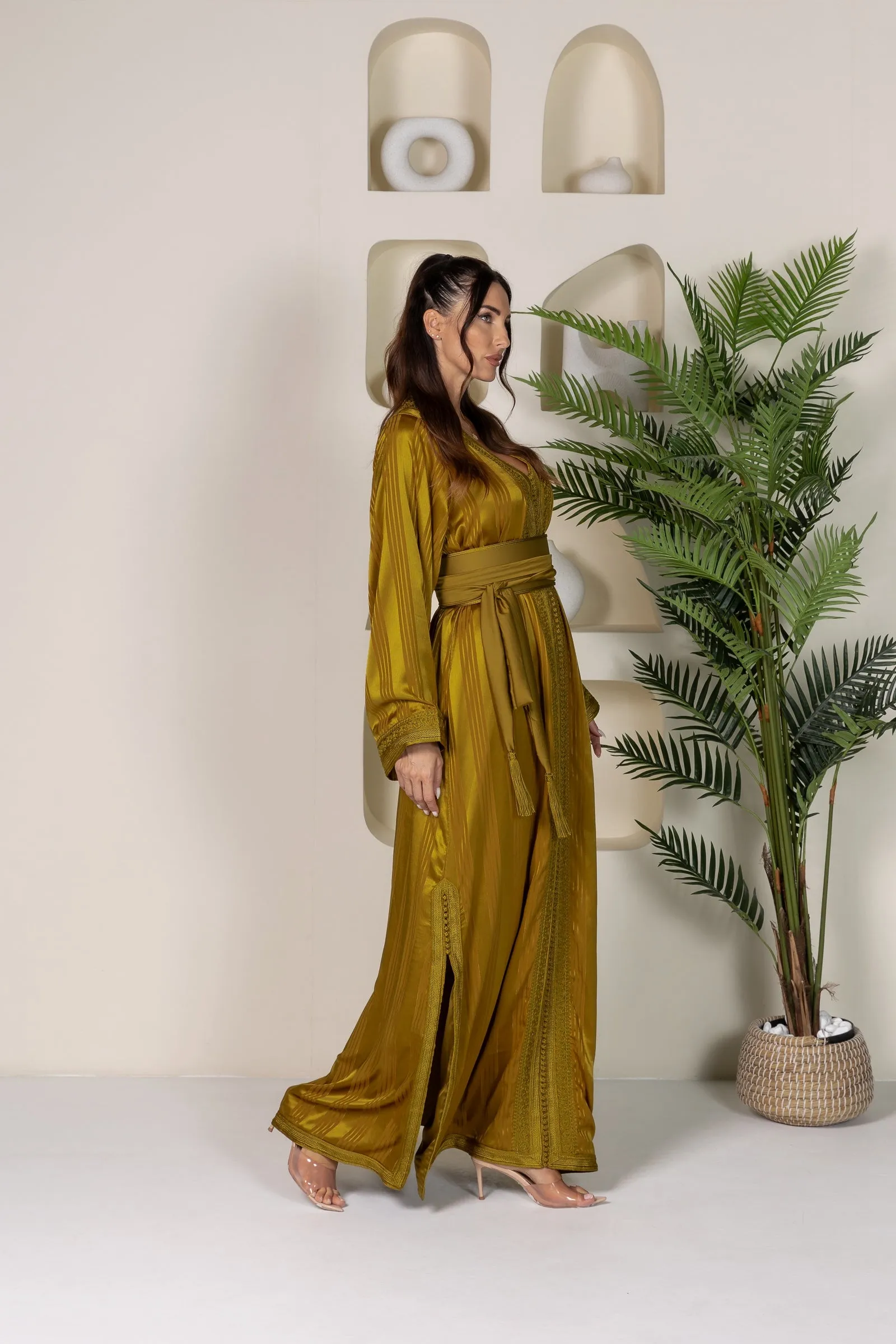 OLIVE OASIS MOROCCAN KAFTAN