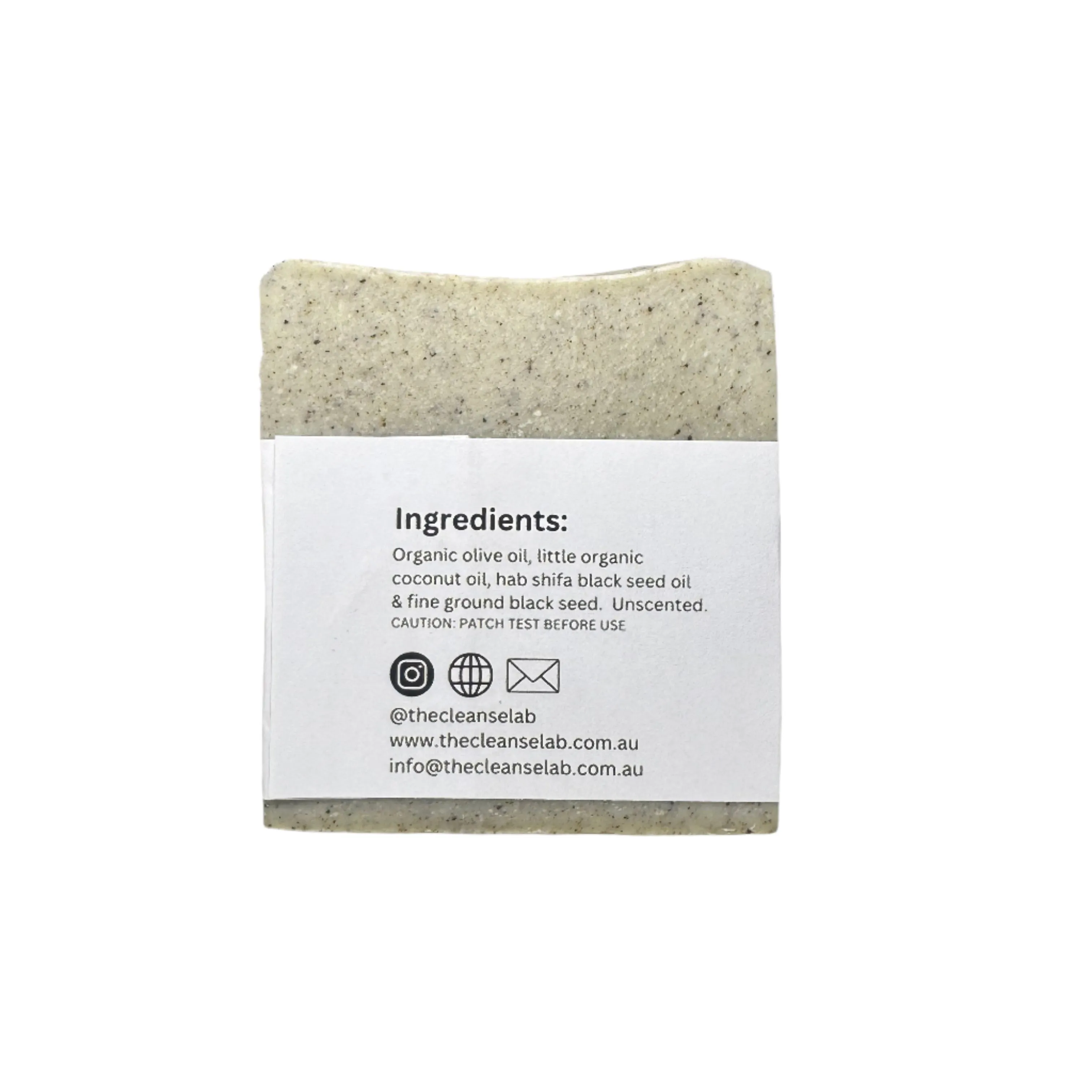 Olive soap bar with Black Seed Oil & fine ground Black Seed