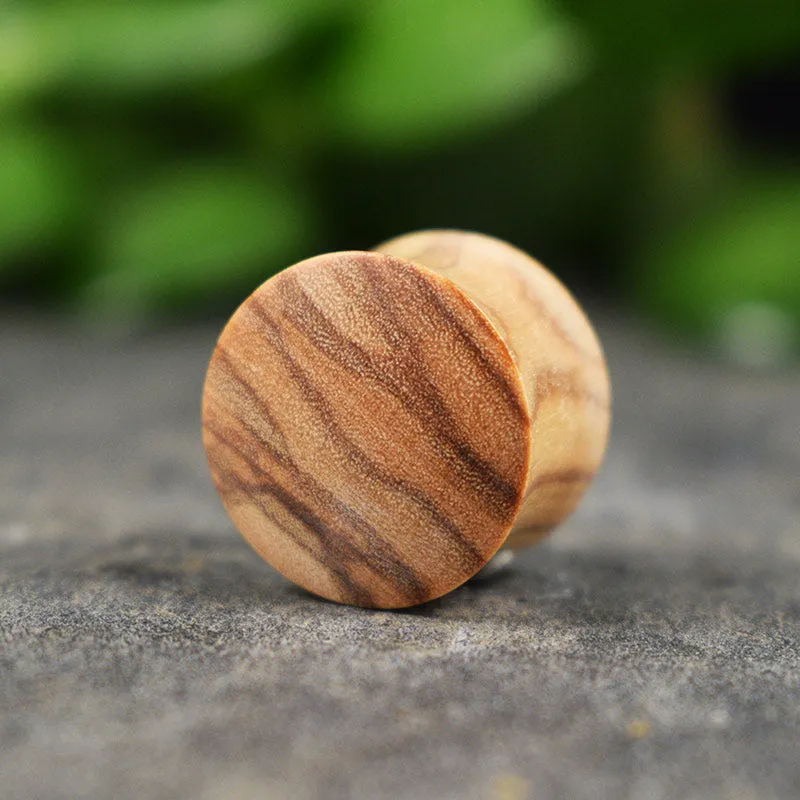 Olive Wood Flesh Plug