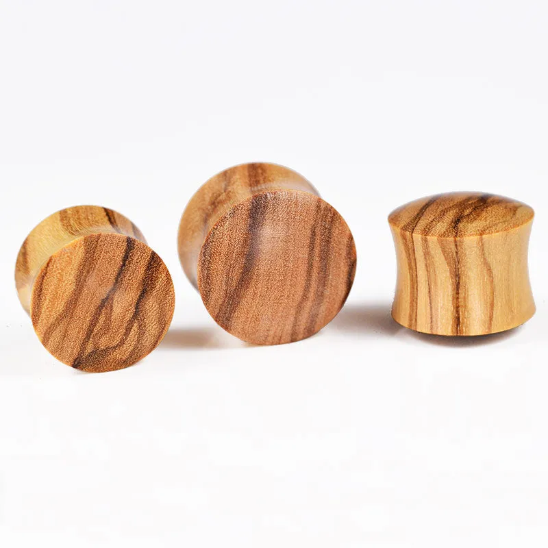 Olive Wood Flesh Plug
