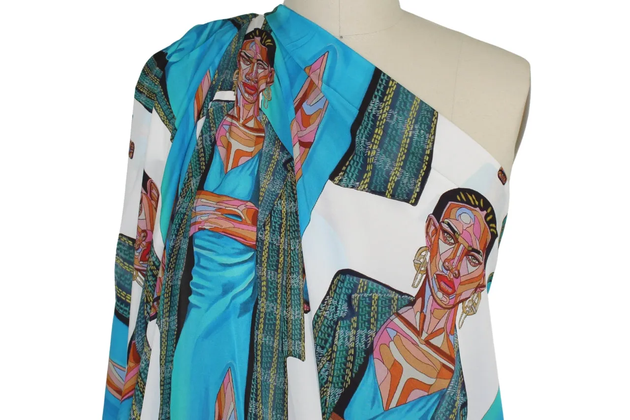 On the Catwalk Rayon Shirt-weight - Multi