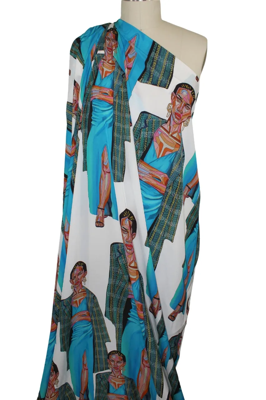 On the Catwalk Rayon Shirt-weight - Multi