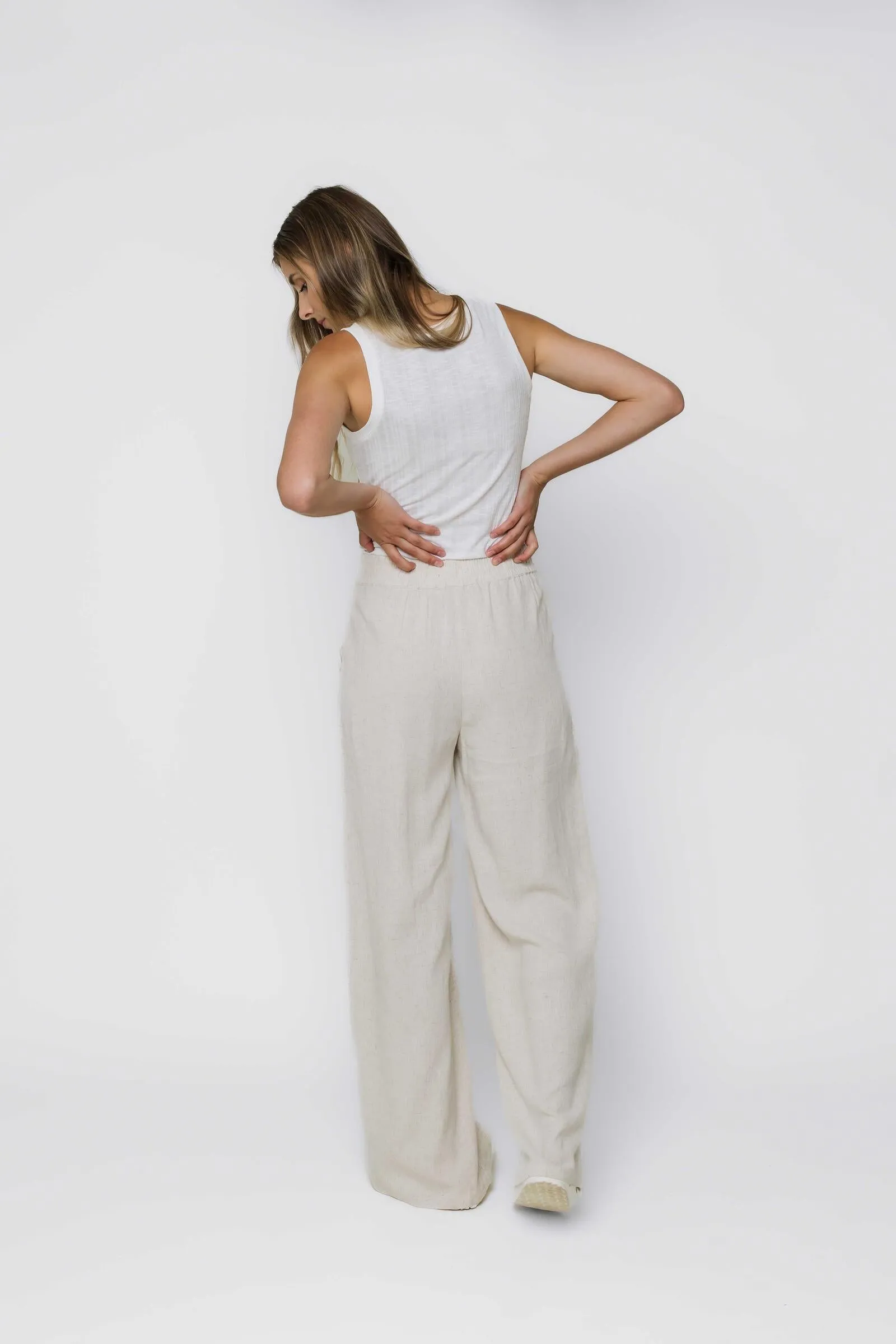 Orb Elly Wide Leg Pull On Pant