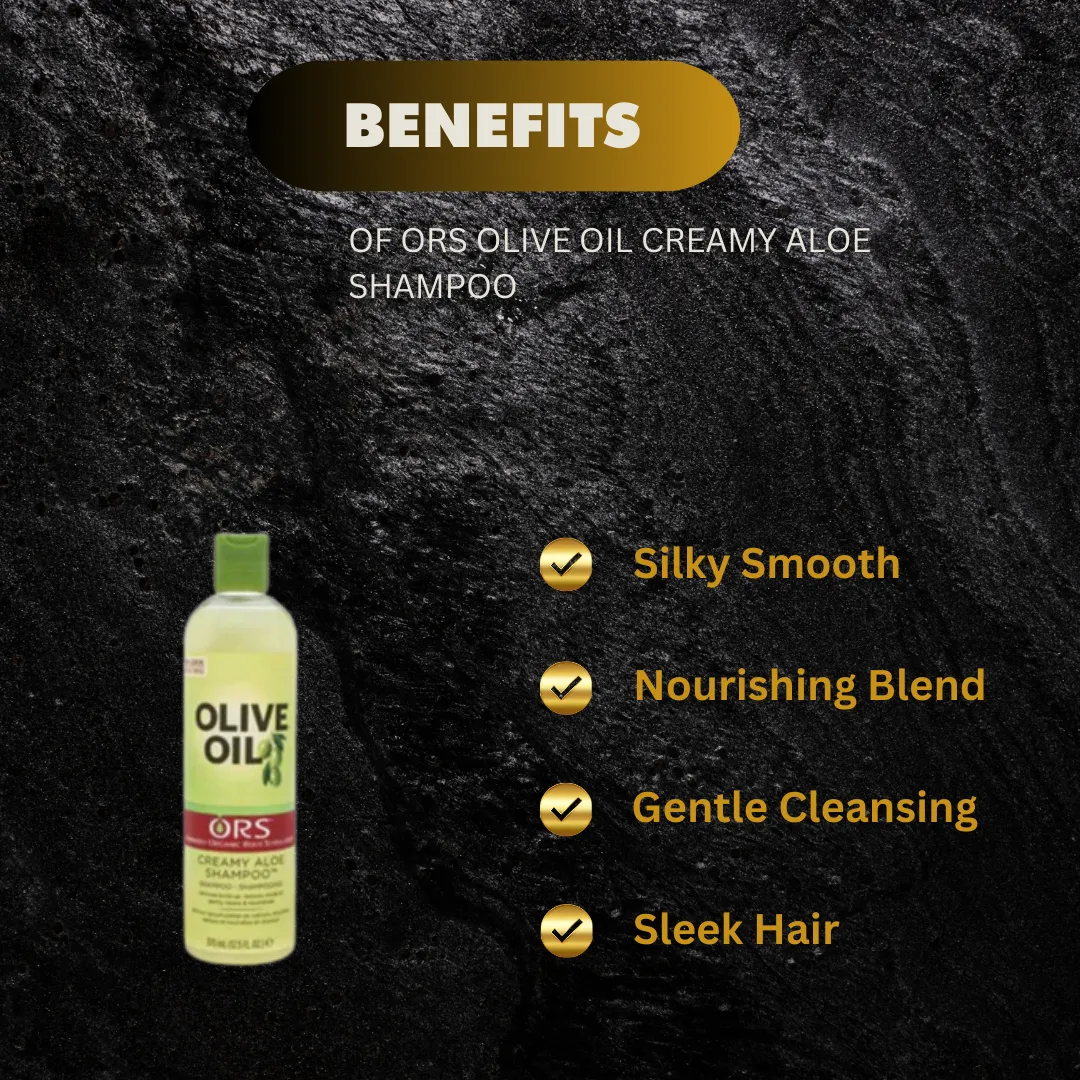 ORS Olive Creamy Aloe Shampoo 12.5 oz